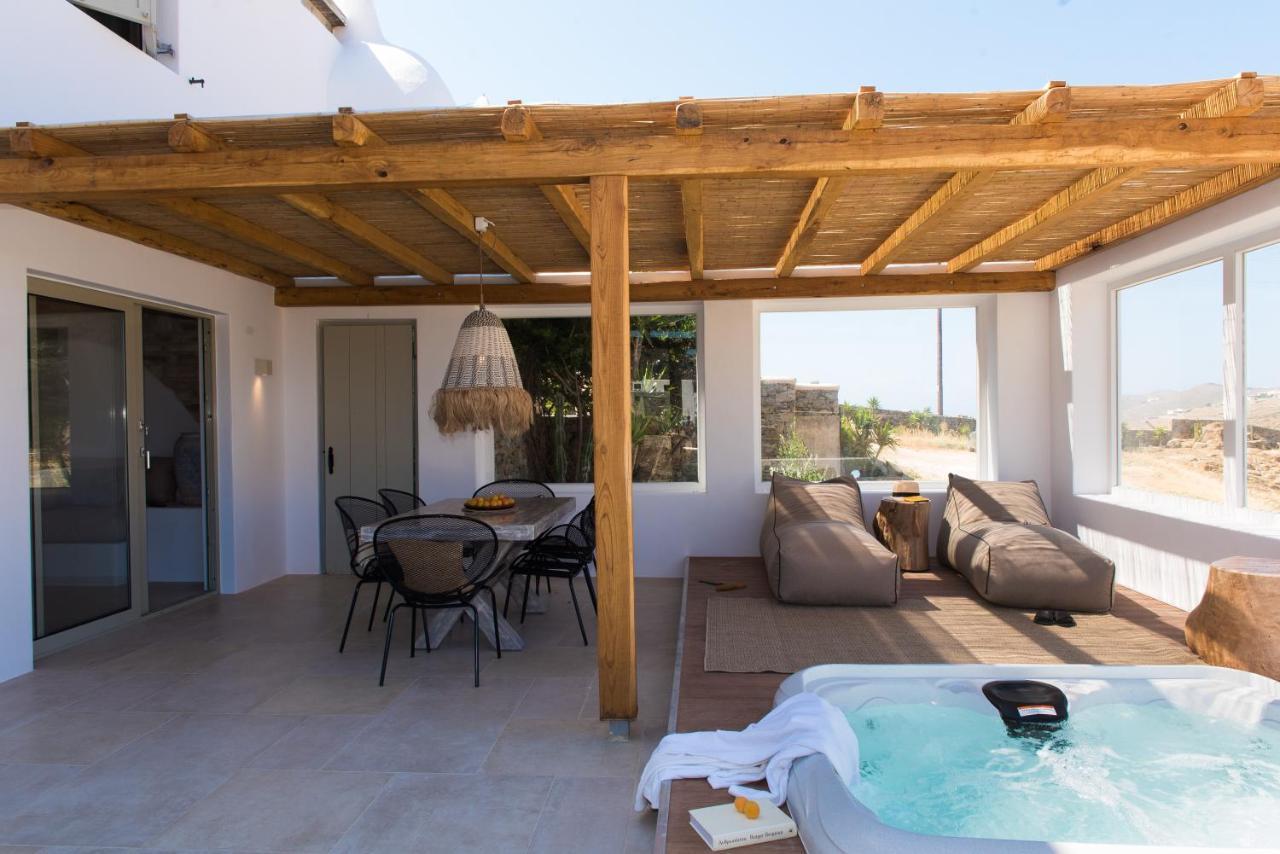 Levantes House Mykonos Ano Mera Bagian luar foto