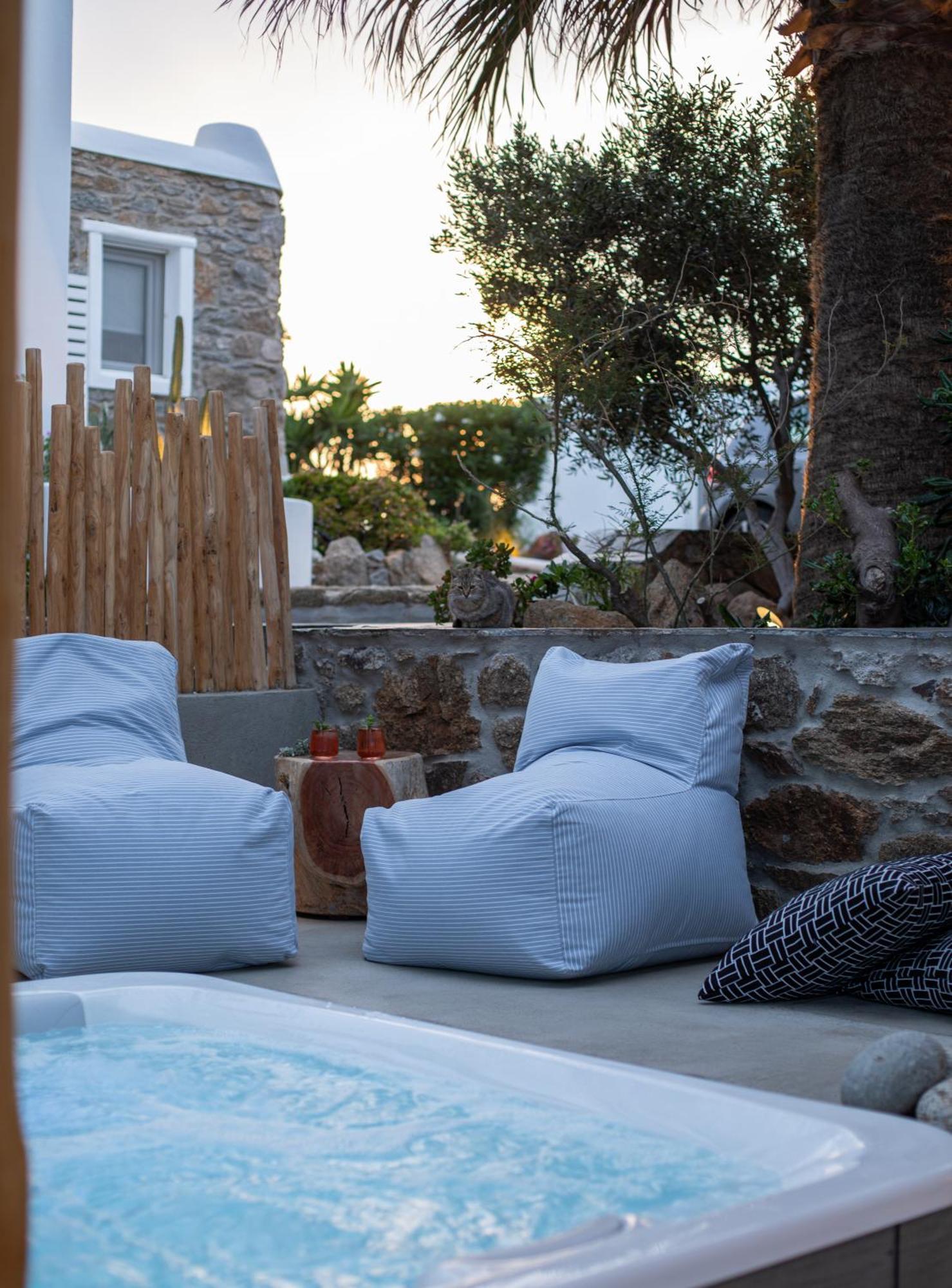 Levantes House Mykonos Ano Mera Bagian luar foto